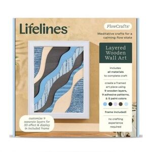 Lifeline’s Adult Wooden Wall Art Kit